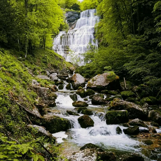 Cascades du Hérisson, Jura